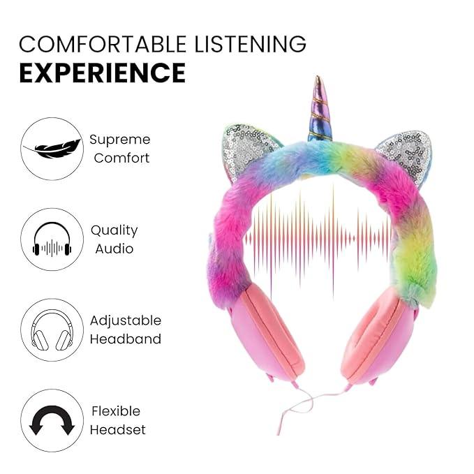 Unicorn Headphone - Keedlee - Kids headphones - Bangladesh