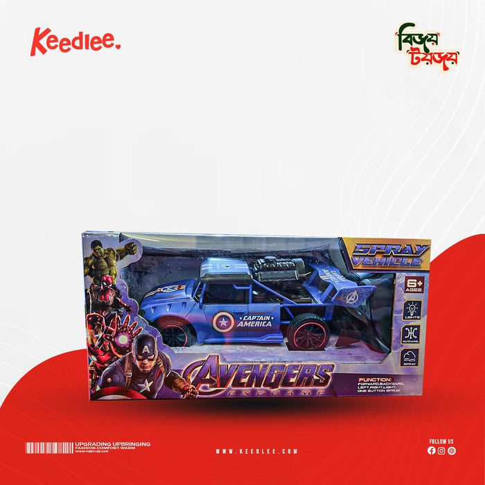 Captain America Car - Keedlee - Toys Cars Trains & Vehicles - Bangladesh