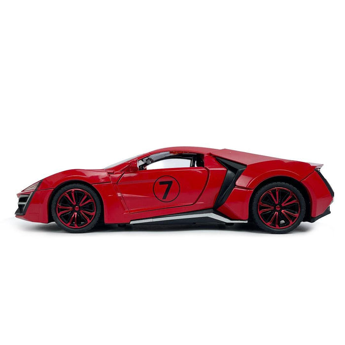 Metal Car With Smoke (W24001P) - Keedlee - Remote Control Wall Climbing Car toys - Bangladesh
