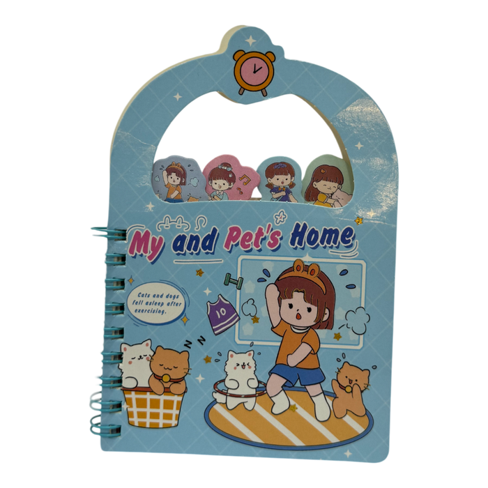KIDS BAG DESIGN NOTEPAD