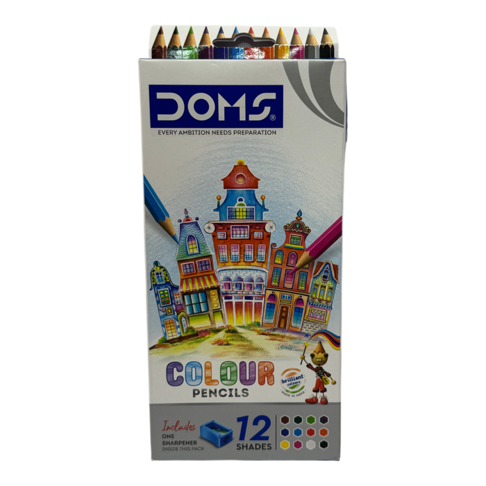 DOMS COLOUR PENCIL LARGE