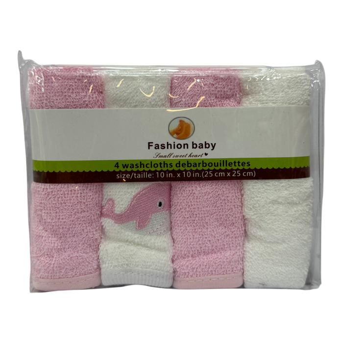 4 PC WASH CLOTH