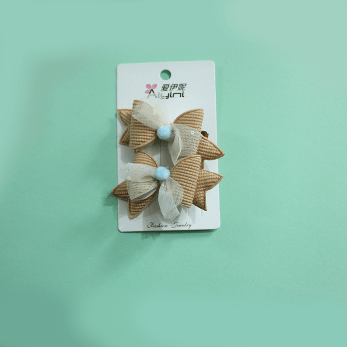 Hair Clip Pair - Keedlee - GIRLS FASHION - Bangladesh