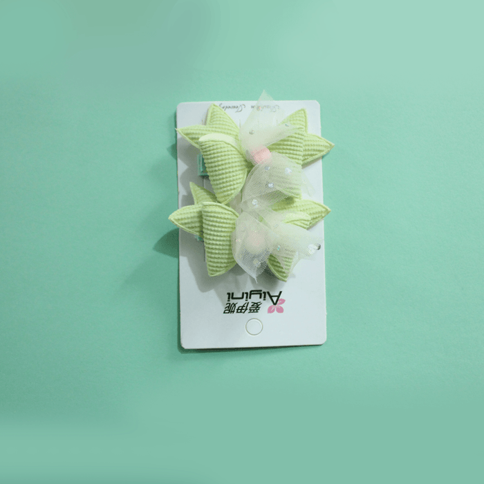 Hair Clip Pair - Keedlee - GIRLS FASHION - Bangladesh