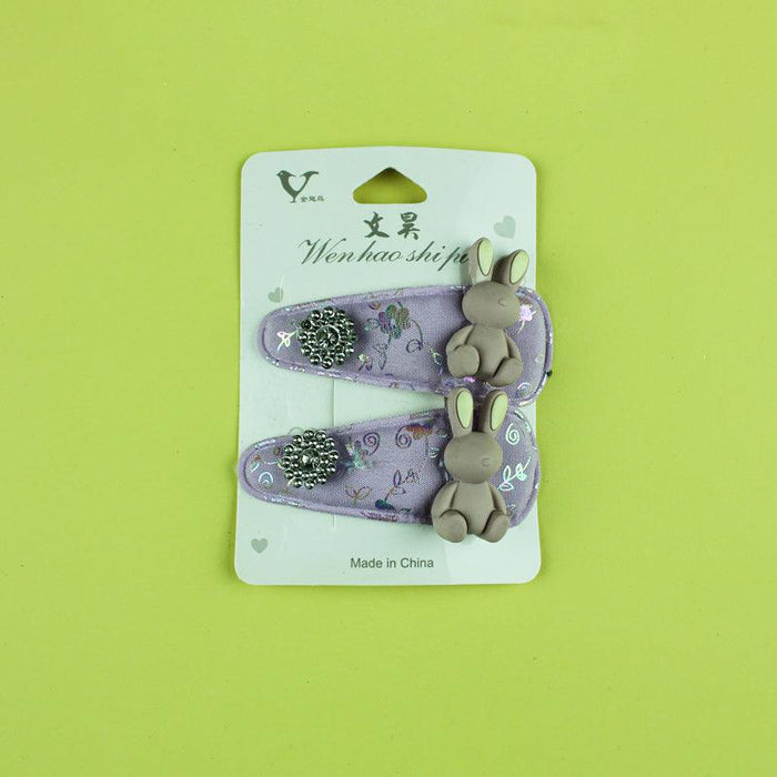 Hair Clip Pair - Keedlee - GIRLS FASHION - Bangladesh