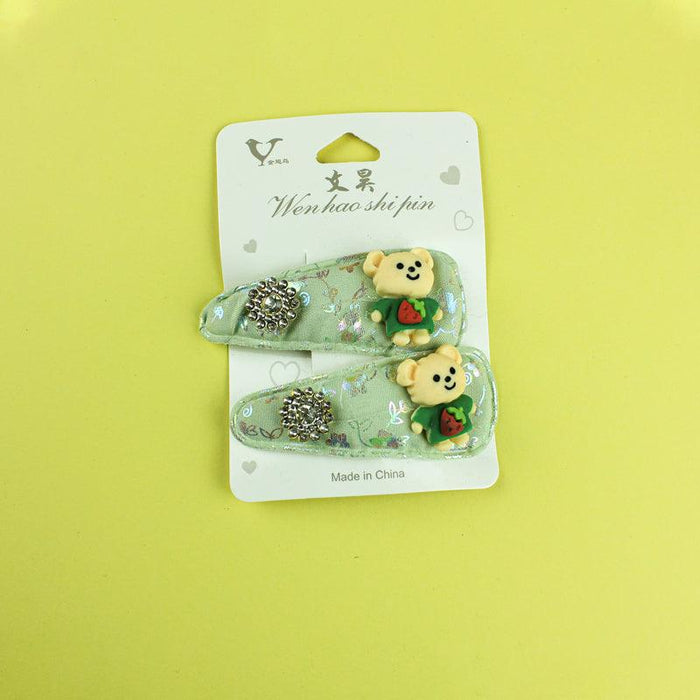 Hair Clip Pair - Keedlee - GIRLS FASHION - Bangladesh