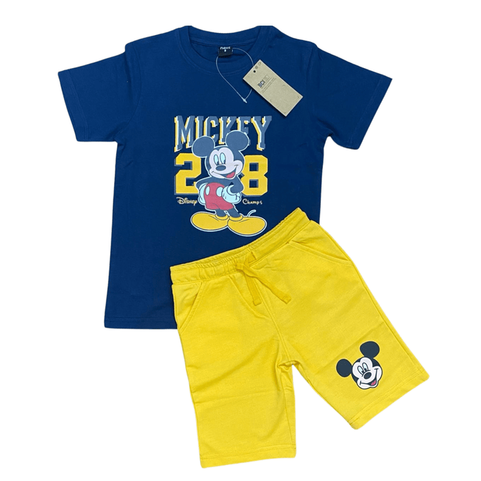 Mickey Casual Kids Set - Keedlee - - Bangladesh