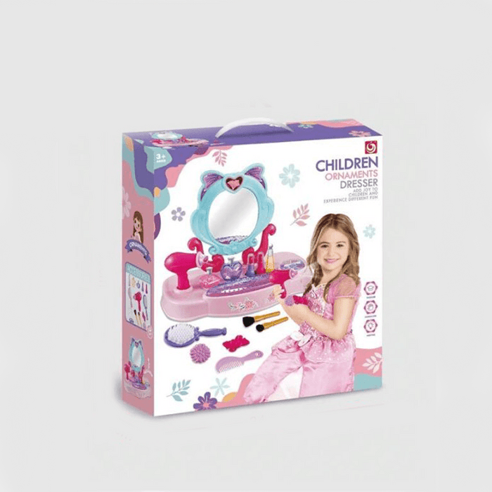 Children Dresser - Keedlee - girl makeup toy play set - Bangladesh