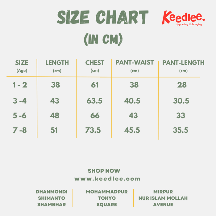 Panda Casual Kids Set - Keedlee - BOYS FASHION - Bangladesh