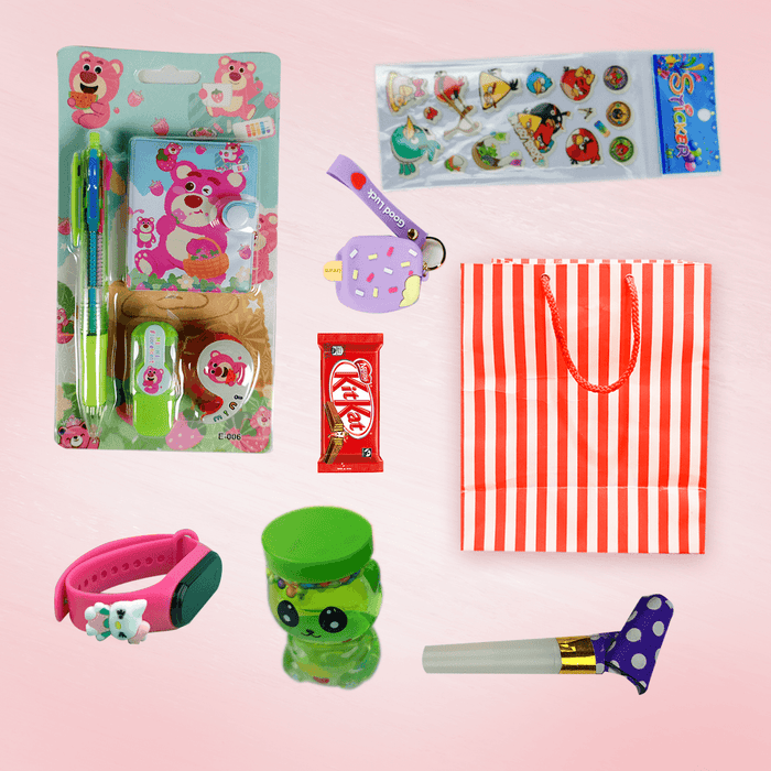 Customizable Birthday Goodie Bags - Keedlee - kids Stationery Goodie Bag - Bangladesh