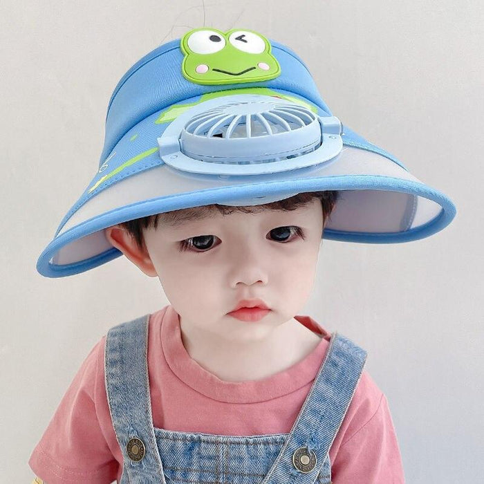 Kids Summer Fan Cap - Keedlee - baby accessories - Bangladesh