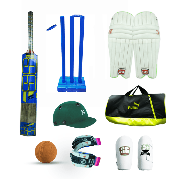 Cricket Kit Full Set For Players Package-D - Keedlee - Cricket Equipment Sets - Bangladesh
