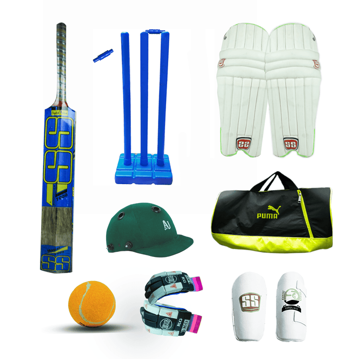 Cricket Kit Full Set For Players Package-E - Keedlee - Cricket Equipment Sets - Bangladesh