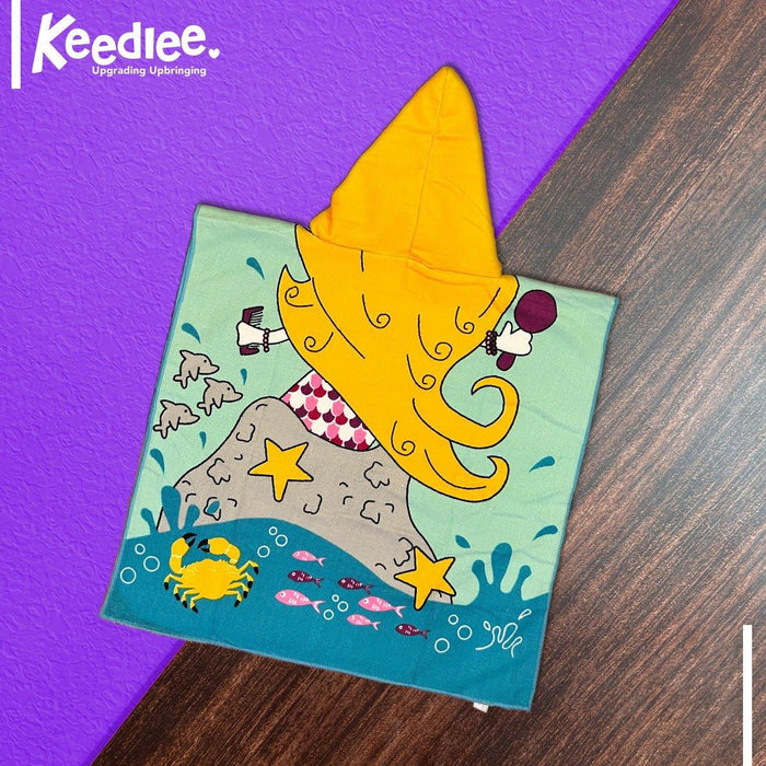 Bath Towel Red Mermaid - Keedlee - BATH AND SKIN - Bangladesh