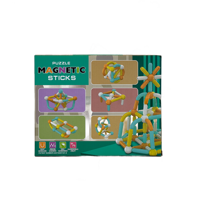 Magnetic Sticks Puzzle 36pcs 3+ (158-11),CN