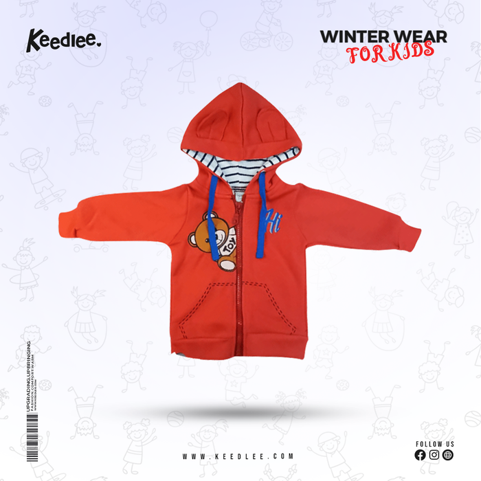 RED Cartoon Hoodie