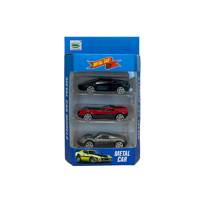 JINZHECHENG Metal CAR 3 Pack, 3+ (6688-26)