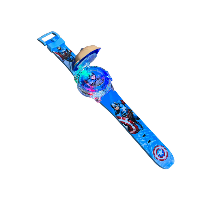 Kids Captain America Design Watch