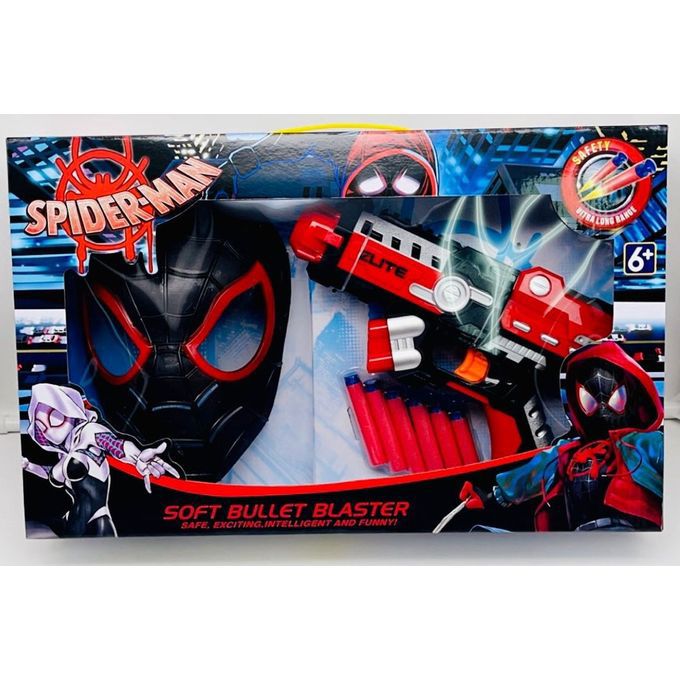 Spiderman Kids Mask&Gun combo