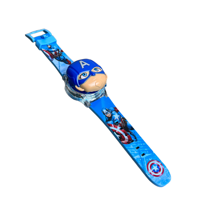 Kids Captain America Design Watch
