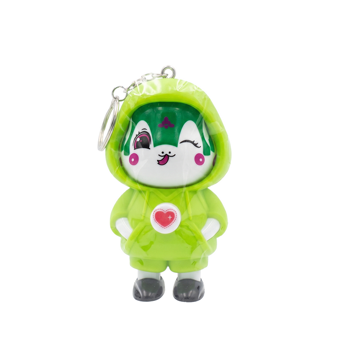 Face Changing Key Ring