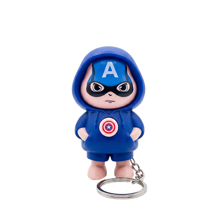 Face Changing Key Ring