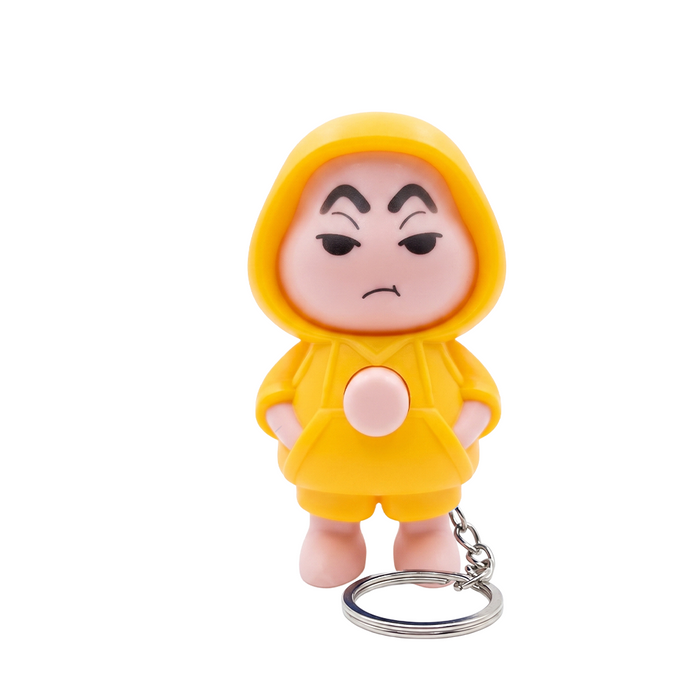 Face Changing Key Ring