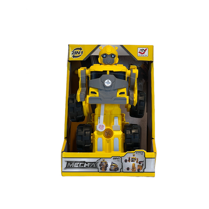 LeiMeng Power Warrrior 2IN1 Yellow B/O 3+ (LM6101A), CN