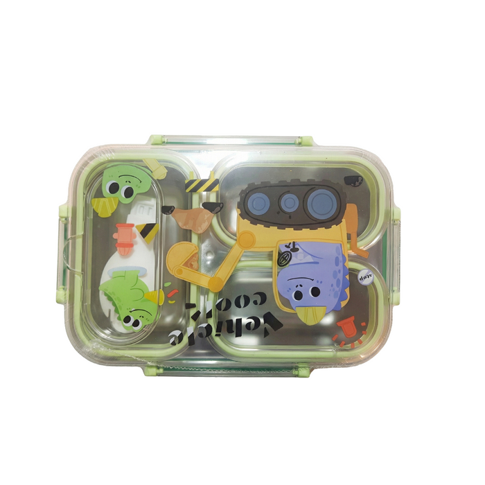 TIFFIN BOX 3 CHAMBER 600ML