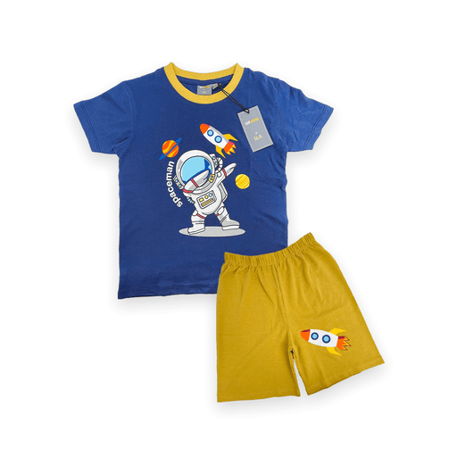 Spaceman Casual Wear - Keedlee - boys short and t-shirt sets - Bangladesh