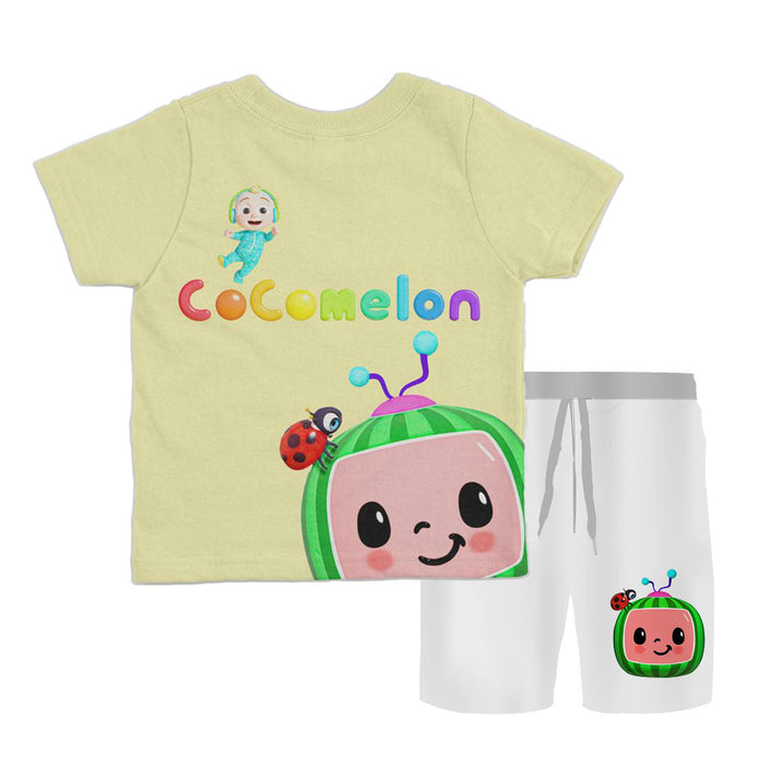 COCOMELON LYELLOW TSHIRT - Keedlee - short and t-shirt sets - Bangladesh