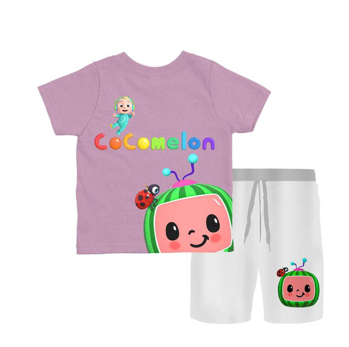 COCOMELON L. PURPLE TSHIRT