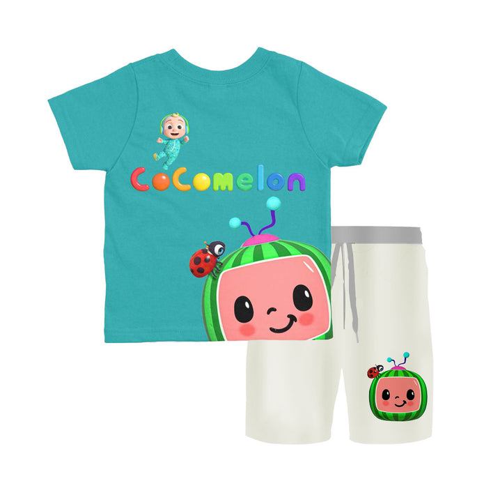 COCOMELON LGREEN TSHIRT - Keedlee