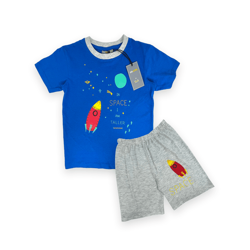 Spaceship Casual Wear Set - Keedlee - boys short and t-shirt sets - Bangladesh