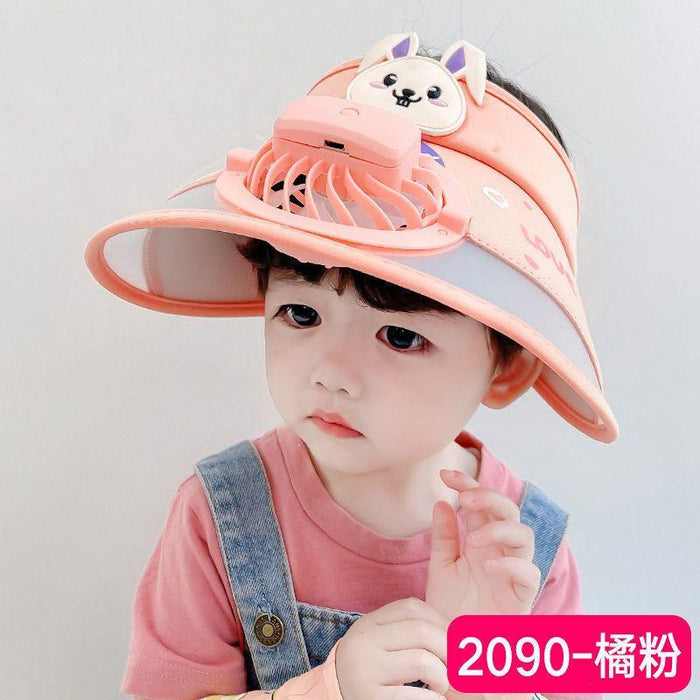 Kids Summer Fan Cap