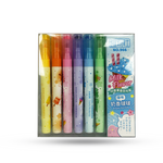 6 pieces Candy flaovoured Set With Stamp