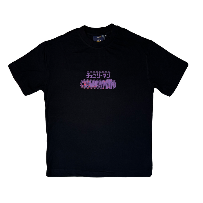 CHAIN SHAW MAN DROP SHOULDER T-SHART