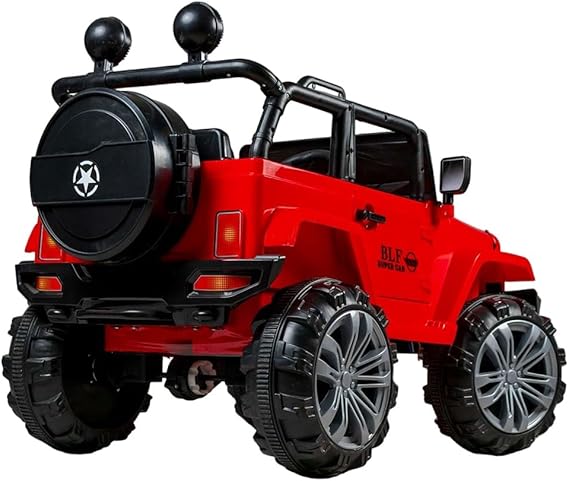 Popeye Electric Rides-on Car for Kids with Remote Control – Red – BLF-119 - Keedlee - kids electric car - Bangladesh