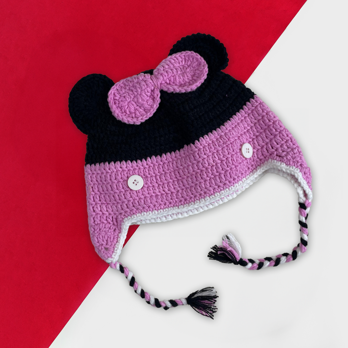 WOOLEN MINNIE BEANIE