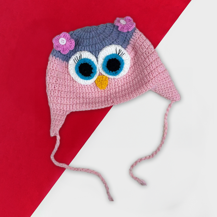 WOOLEN OWL BEANIE