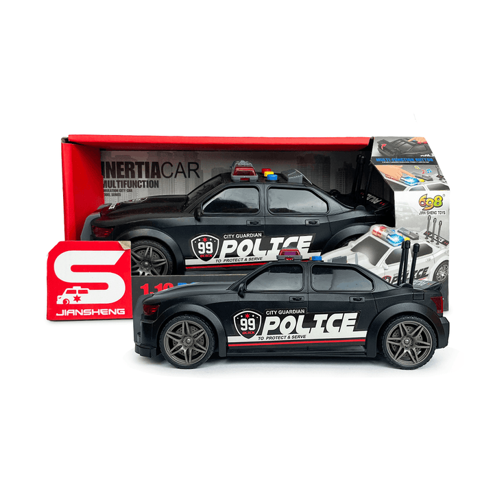 1:16 Friction Police Car (JS 124C)