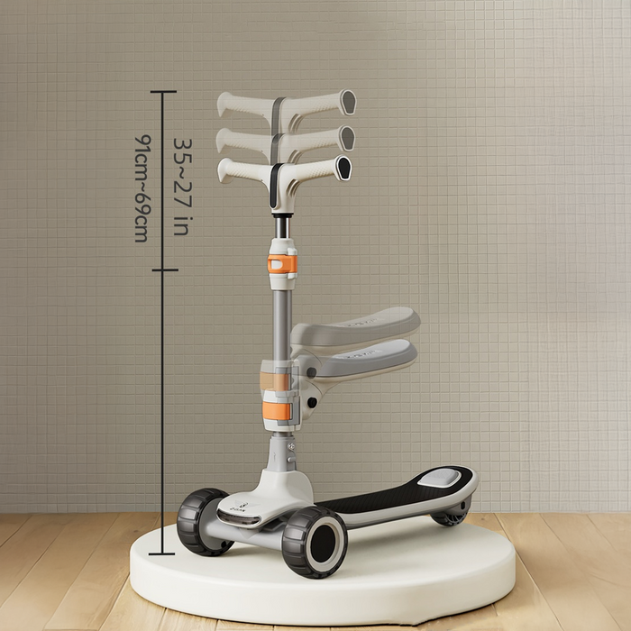 Premium Convertible 2-in-1 Adjustable Kids Scooter
