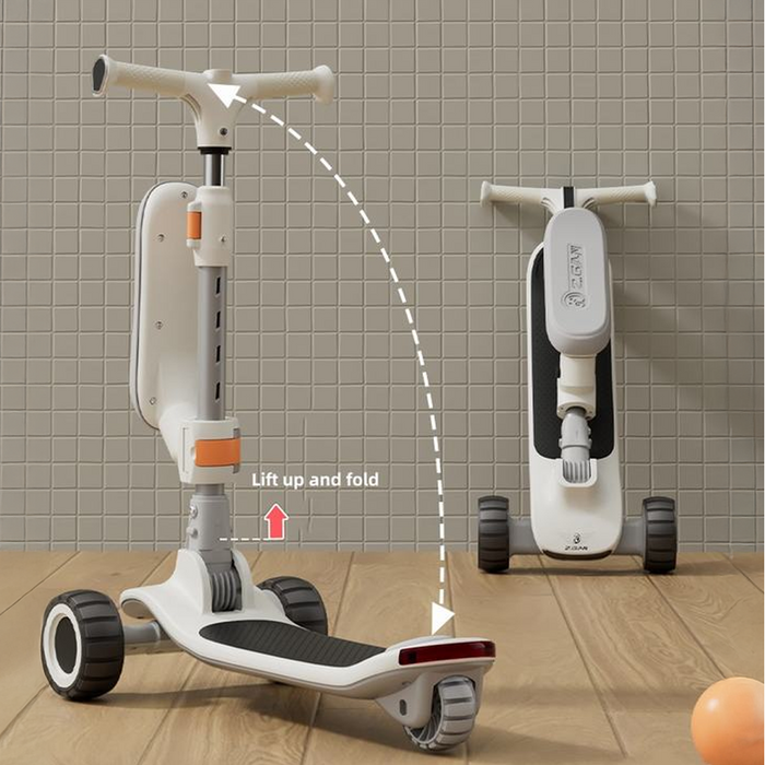 Premium Convertible 2-in-1 Adjustable Kids Scooter
