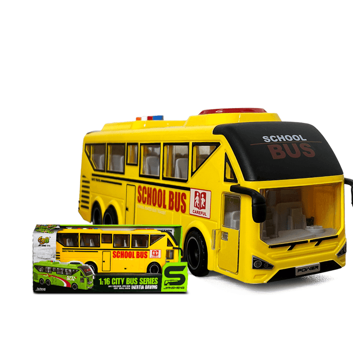 Bus Toy Yellow