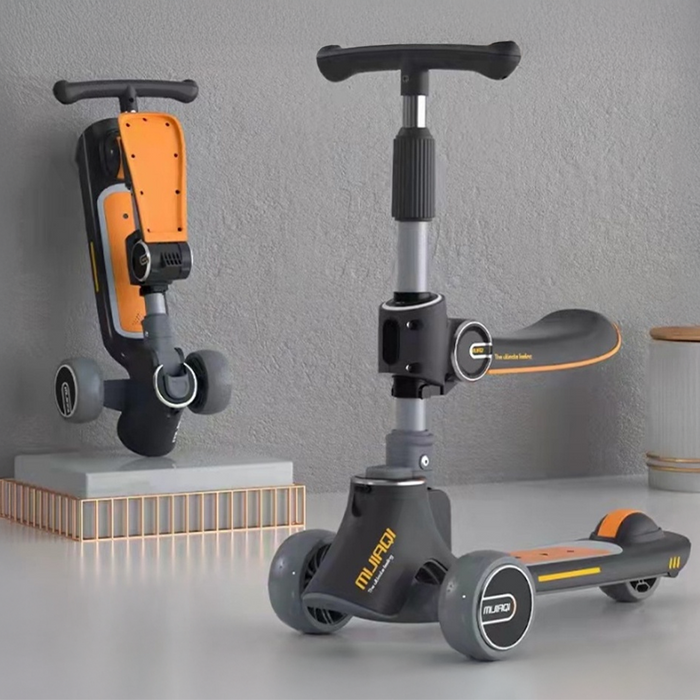 Premium 2-in-1 Kids Scooter with Lights.