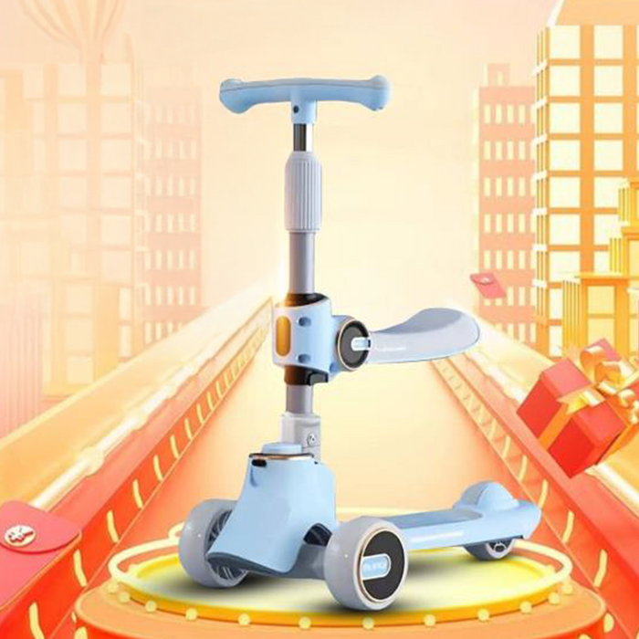 Premium 2-in-1 Kids Scooter with Lights.