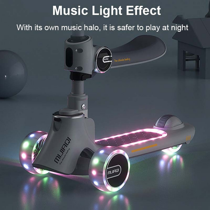 Premium 2-in-1 Kids Scooter with Lights.