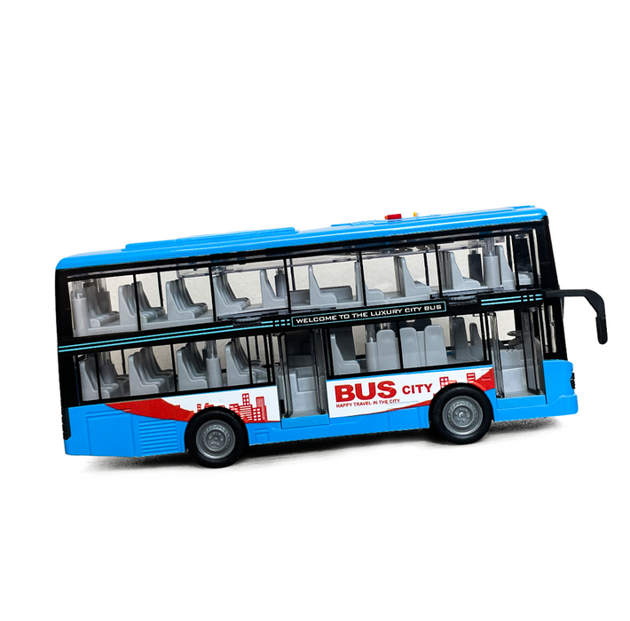 Bus Toy Blue