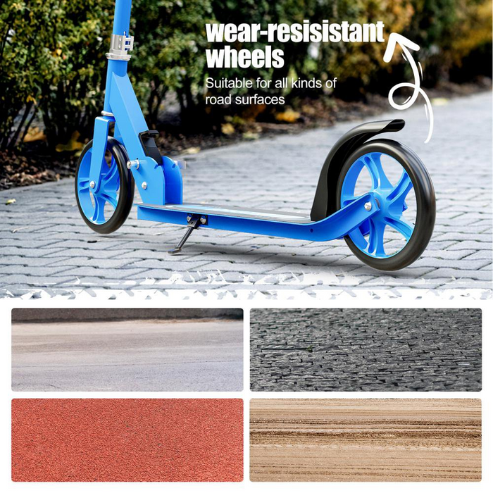 Premium Foldable Big-Wheel Kids Scooter