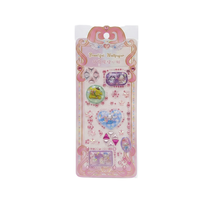 Kurumi glitter water sticker